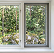 Myggnät fönster svart