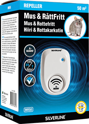 Silverline® Mus & Råttfritt™ MR50 i förpackning