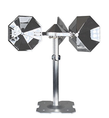 Fågeldeflektor skrämmare från sida