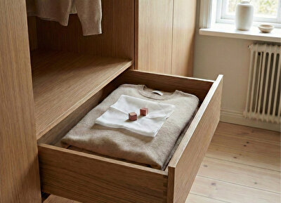 Kuber rödceder låda silkespapper