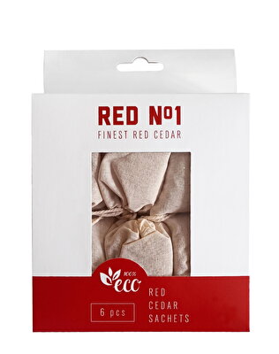Rödcederpåsar 6st